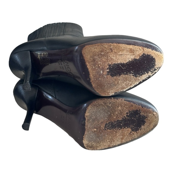 Vince Women's Kelly Black Stiletto Platform Boots Size 8 M - Picture 11 of 12